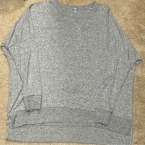 Grey soft aerie sweater